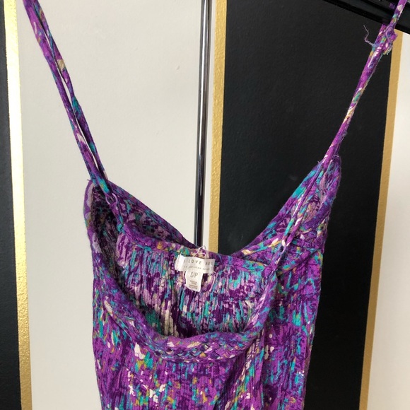 I love H81 purple crinkle dress S/P - Picture 5 of 8